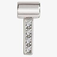 Nomination SeiMia Silver Cubic Zirconia Letter I Pendant 147115/009