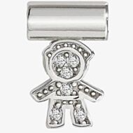Nomination SeiMia Silver Cubic Zirconia Baby Boy Pendant 147116/027