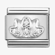 Nomination CLASSIC Composable Spirituality Lotus Flower Charm 330304/44