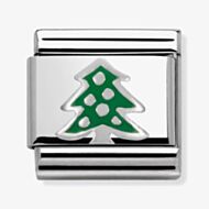 Nomination CLASSIC Silvershine Christmas Tree Charm 330204/08
