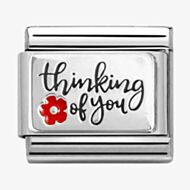 Nomination CLASSIC Silvershine Thinking Of You Charm 330210/04