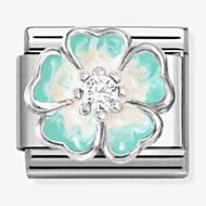 Nomination Classic SIMBOLS Green Flower Fade Charm 330321/18