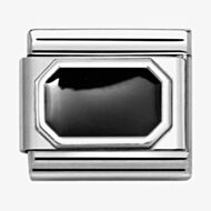 Nomination CLASSIC Symbols Black Octagon Charm 330206/34