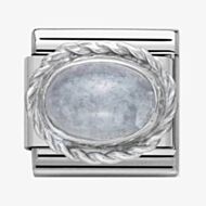Nomination CLASSIC Silvershine Ornate Aquamarine Charm 330504/01