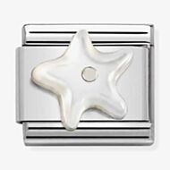 Nomination CLASSIC Composable Sterling Silver Mother of Pearl Starfish Charm 330509/12