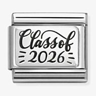 Nomination Classic Plates Silver Class Of 2026 Charm 330109/65