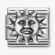 Nomination Classic Silver Sun Charm 330114/04