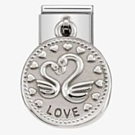 Nomination CLASSIC Silvershine Wishes Love Charm 331804/08
