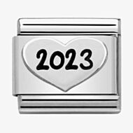 Nomination CLASSIC Composable Oxidized 2023 Charm 330101/55