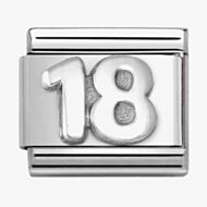 Nomination CLASSIC Composable Oxidised Silver 18 Charm 330101/56*