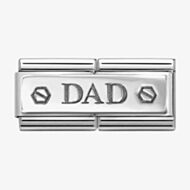 Nomination CLASSIC Double Engraved Hexagonal Screws Dad Charm 330710/48