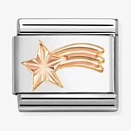 Nomination Classic Symbols Rose Gold Shooting Star Charm 430104/58