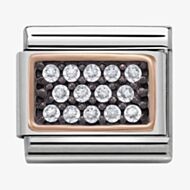 Nomination CLASSIC Rose Gold White Cubic Zirconia Charm 430313/08