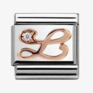 Nomination CLASSIC Rose Gold Letter L Charm 430310/12
