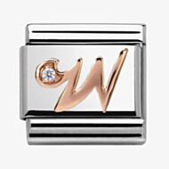 Nomination CLASSIC Rose Gold Letter W Charm 430310/23