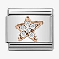 Nomination CLASSIC Rose Gold Asymmetric Star Charm 430302/16