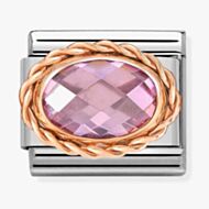 Nomination CLASSIC Composable Pale Pink Cubic Zirconia Charm 430603/003*