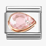 Nomination CLASSIC Pink Cubic Zirconia Right Drop Charm 430606/003