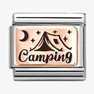 Nomination CLASSIC Rose Gold Camping Charm 430111/21