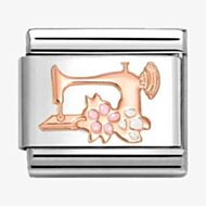 Nomination CLASSIC Rose Gold Sewing Machine Charm 430202/28