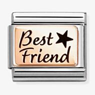 Nomination Composable Classic Rose Gold Best Friend Charm 430111/34