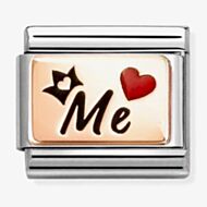 Nomination Composable Classic Rose Gold Me Crown Charm 430204/09
