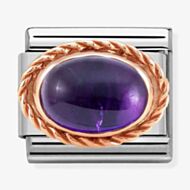 Nomination CLASSIC Amethyst Charm 430507/35