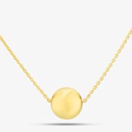 9ct Gold Round Ball Necklace CN151-17