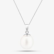 9ct White Gold Freshwater Pearl Pendant Necklace PNZ70057WG