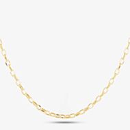 9ct Yellow Gold 20 Inch Oval Belcher Chain HOB100-20