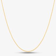9ct Yellow Gold Fine Curb Chain G10C