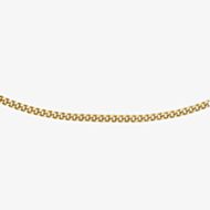 9ct Yellow Gold Diamond Cut Curb Chain 1.13.0034-46