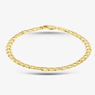 9ct Yellow Gold 8.5 Inch Curb Chain Bracelet HC120-8.5