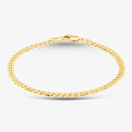 9ct Yellow Gold 8.5 Inch Curb Chain Bracelet SDCC-420-9Y-8.5
