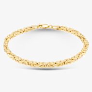 9ct Yellow Gold 7.5 Inch Byzantine Chain Bracelet 1.29.9092