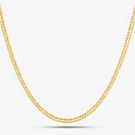 9ct Gold 20 Inch Diamond Cut Curb Chain 1.13.6375