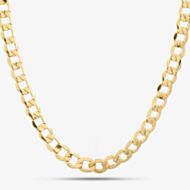 9ct Yellow Gold Curb Chain Necklace HC150
