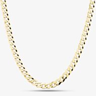 9ct Yellow Gold 20 Inch Flat Curb Chain SUFC-530-9Y-20