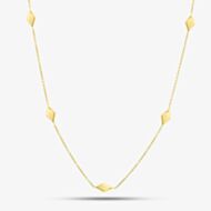 9ct Yellow Gold 17-Inch Kite Motif Necklace CA034-17