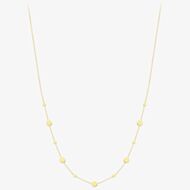 9ct Yellow Gold Multi Circle Disc Necklace 111125127465