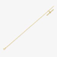 9ct Yellow Gold T-Bar Belcher Bracelet CA023-07