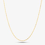 9ct Yellow Gold 18 Inch Twist Curb Chain 1.13.1614