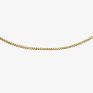 9ct Yellow Gold Diamond Cut Curb Chain 1.13.0025