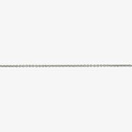 9ct White Gold 16inch Trace Chain W12T16