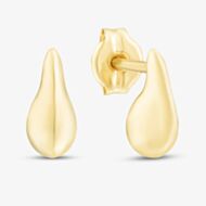 Gold Classic 9ct Yellow Gold Mini Teardrop Stud Earrings 1.55.9534