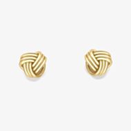 Gold Classic 9ct Yellow Gold Knot Stud Earrings 120125147610