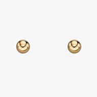 9ct Yellow Gold 6mm Ball Stud Earrings GE2210