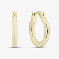 9ct Yellow Gold Small Huggie Hoop Earrings E-SLRT-29-9Y