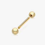 9ct Yellow Gold 10mm Bar Piercing BP100-08