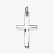 Fashionista Silver Sterling Silver Cross Loose Pendant G6626